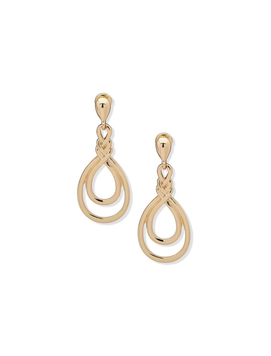 Earring Anne Klein Tear Drop Clip   | SVQ-8958281